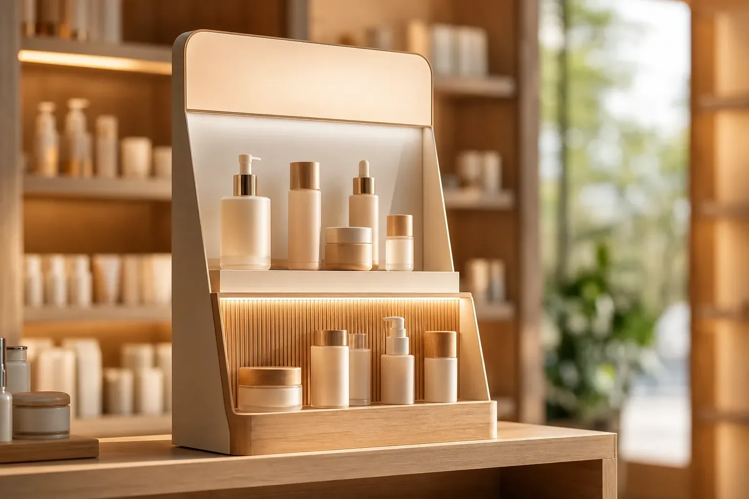 Cómo diseñar un expositor de cosmética que venda más en el lineal