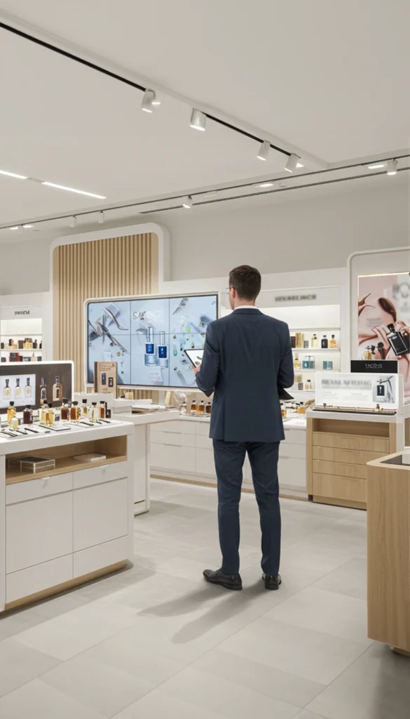 manufacturers pos display perfume